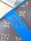 M41416 路L家-Keepall Bandoulière男款旅行袋 藍色