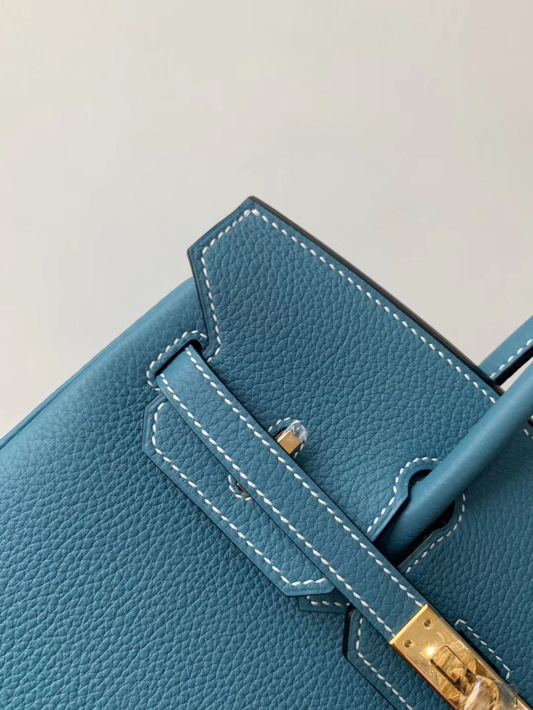 小愛款-Birkin 25 Togo 75 牛仔藍 金扣