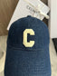 賽C家-簡約C字母Logo棒球帽 牛仔藍