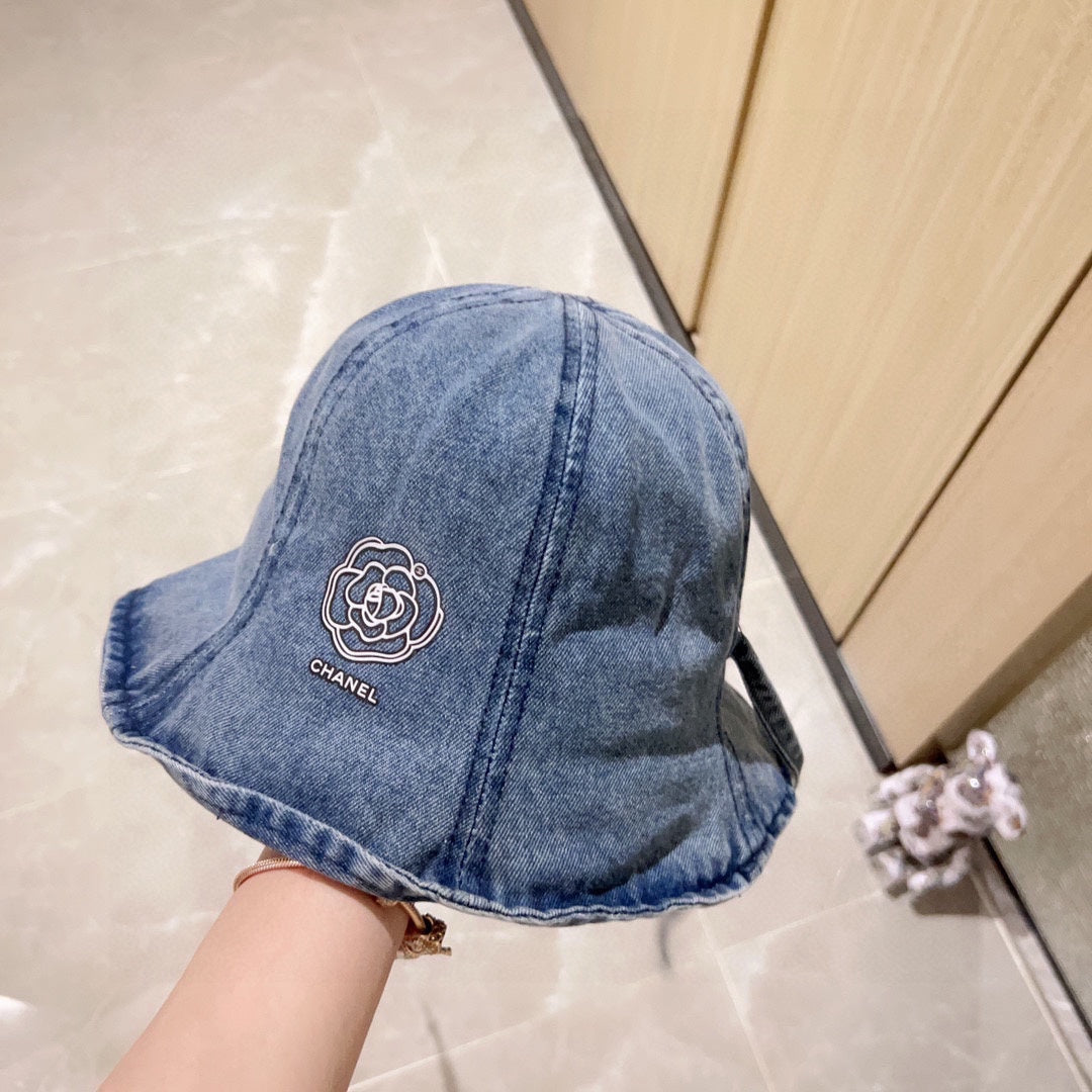 小香家-2023新款牛仔復古男女款漁夫帽