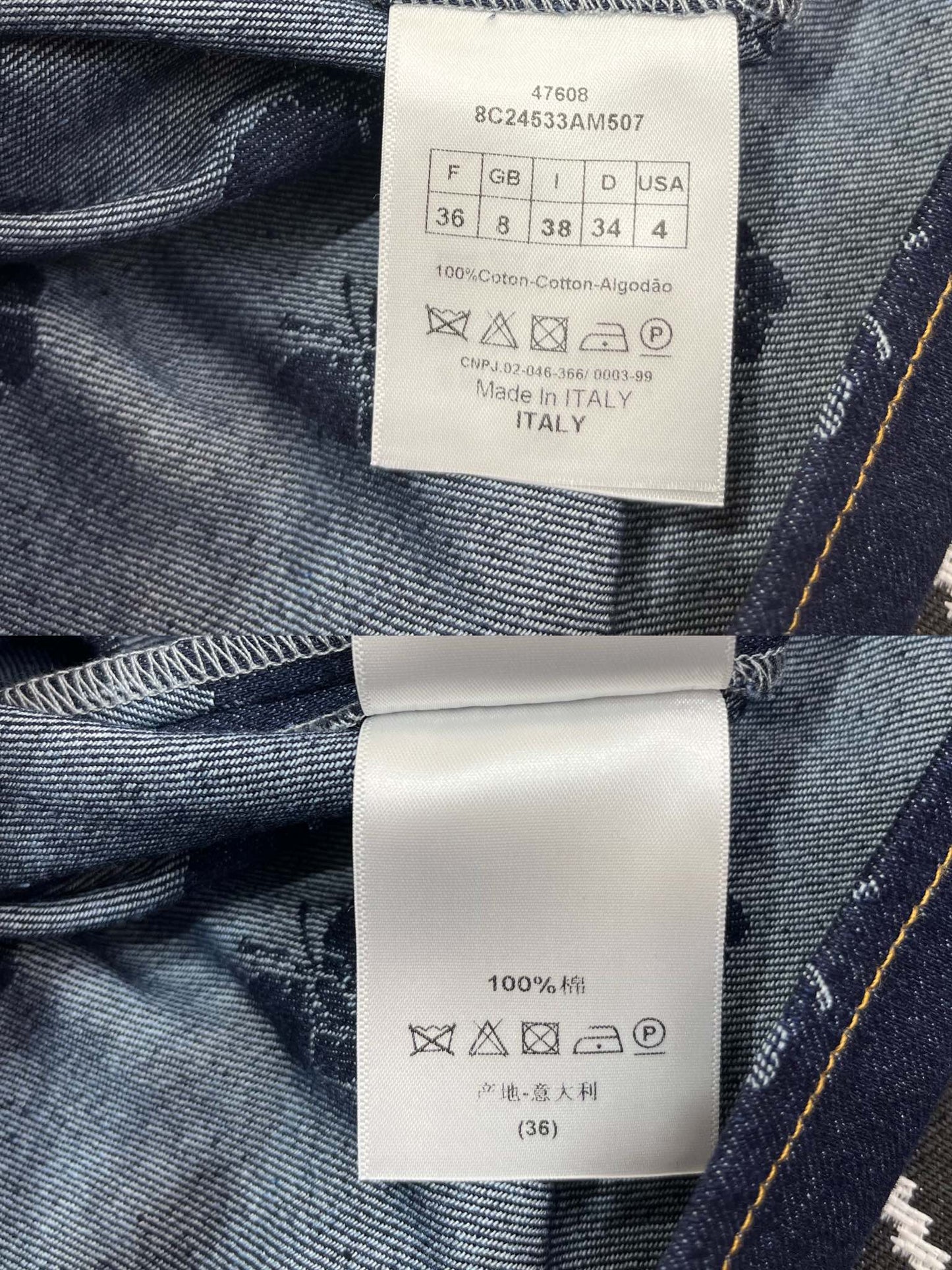 迪D家-2403 24SS春夏新款牛仔短褲