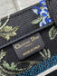 迪D家 Book Tote 刺繡字母黑色 小號26.5cm
