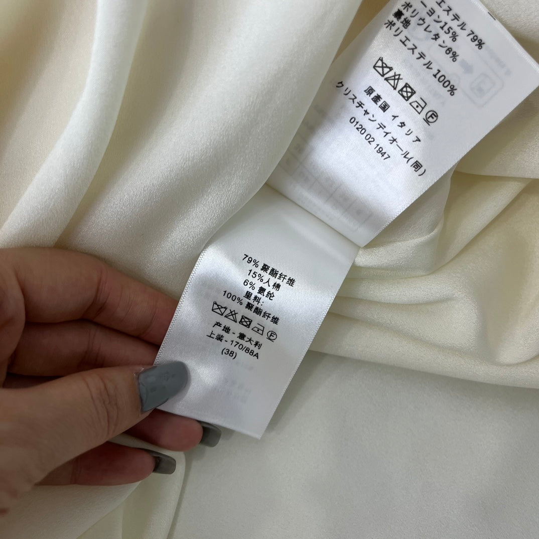 迪D家-2403 24新品上架腰帶刺繡無袖連身裙