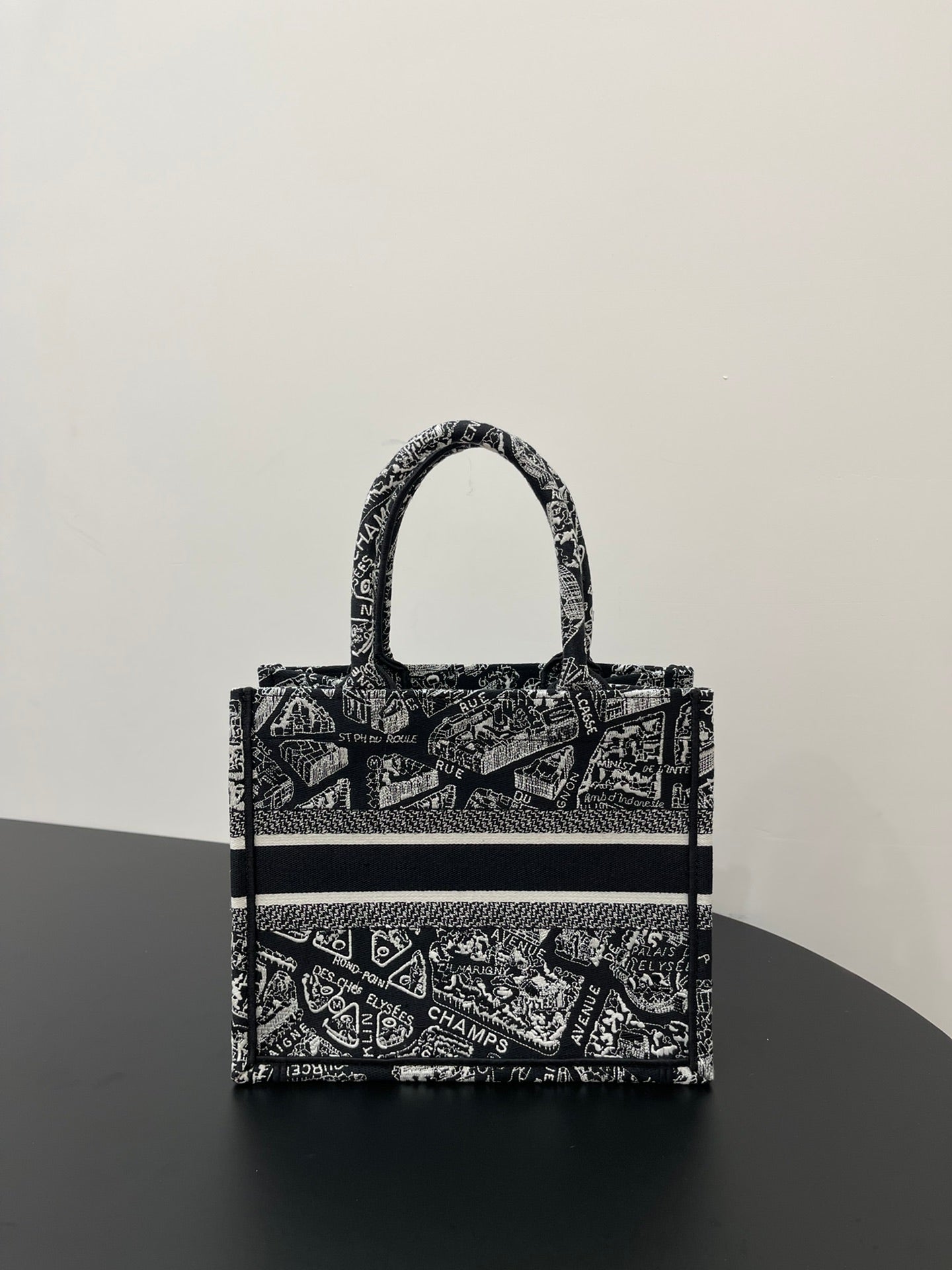 迪D家 Book Tote SUMMER 23 黑色 小號26.5cm