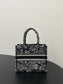 迪D家 Book Tote SUMMER 23 黑色 小號26.5cm