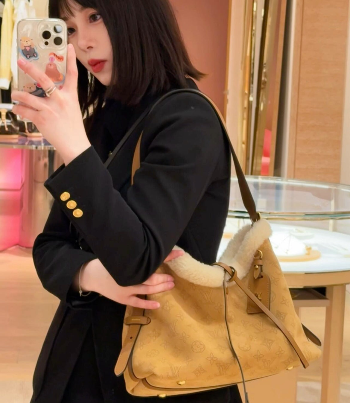路L家-CarryAll 小號手袋 卡其色