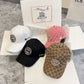 古G家-2024新款 重工刺繡Logo棒球帽 黑色