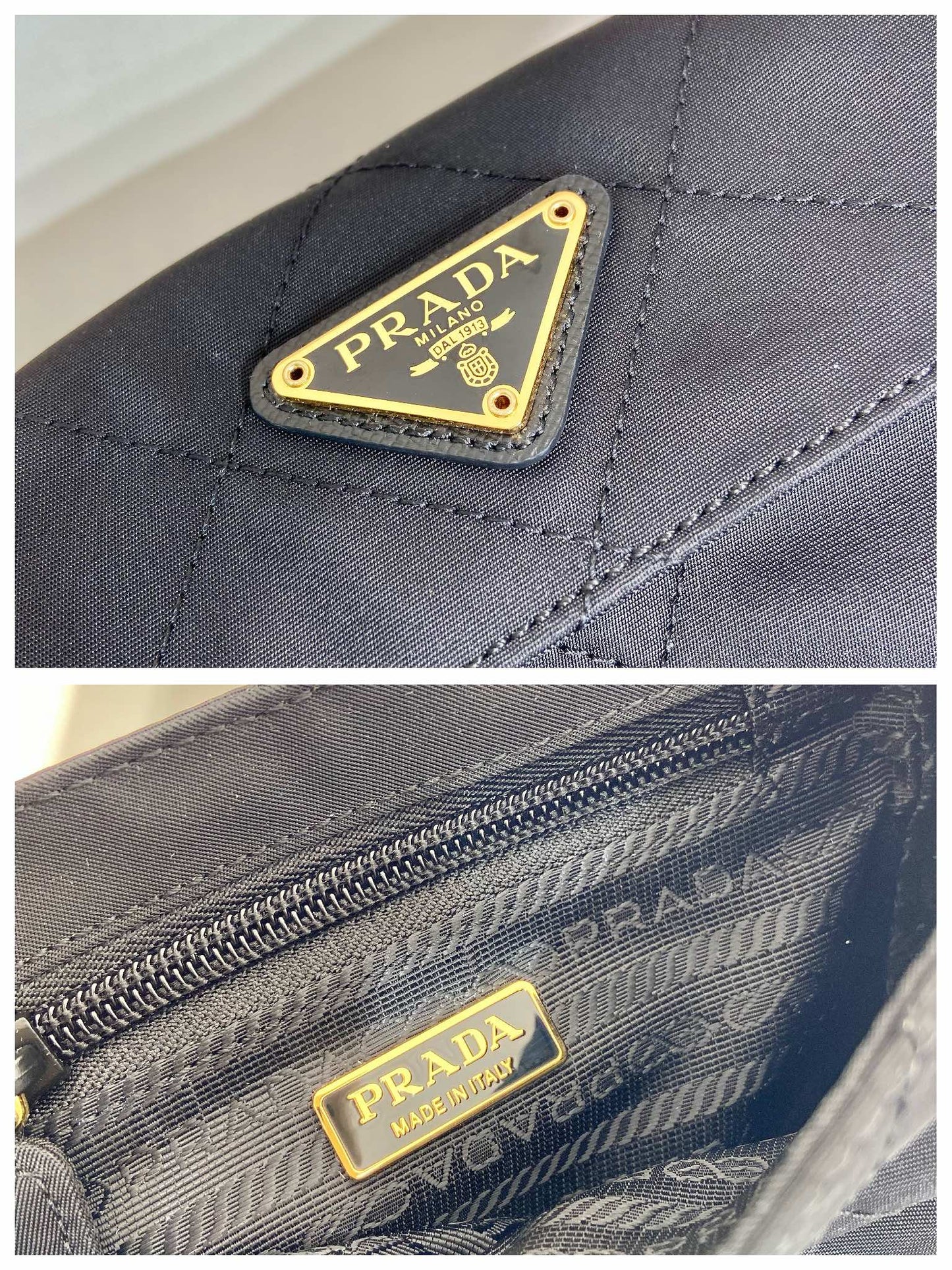 普P家-中古斜背包 黑色迷你