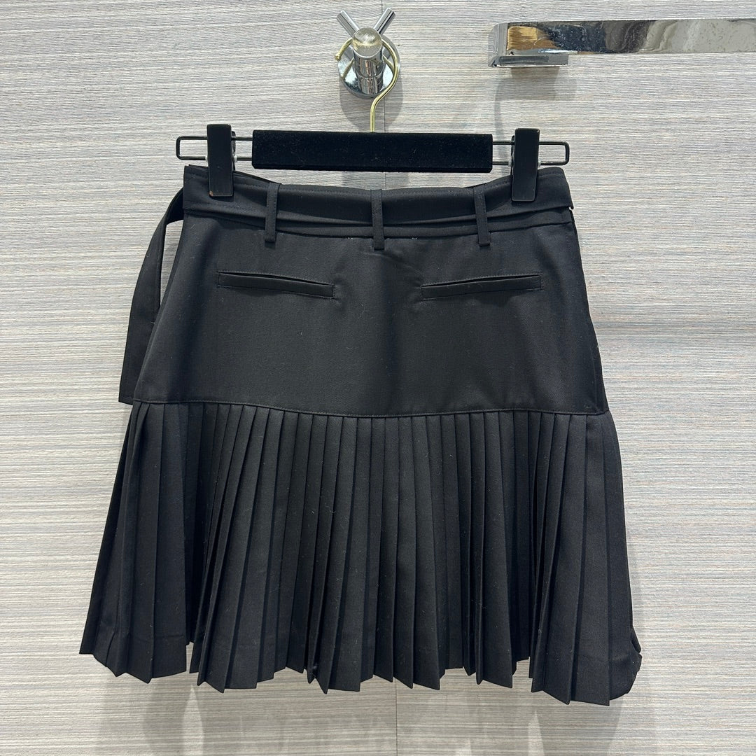迪D家-2403 24春夏新品百褶半裙