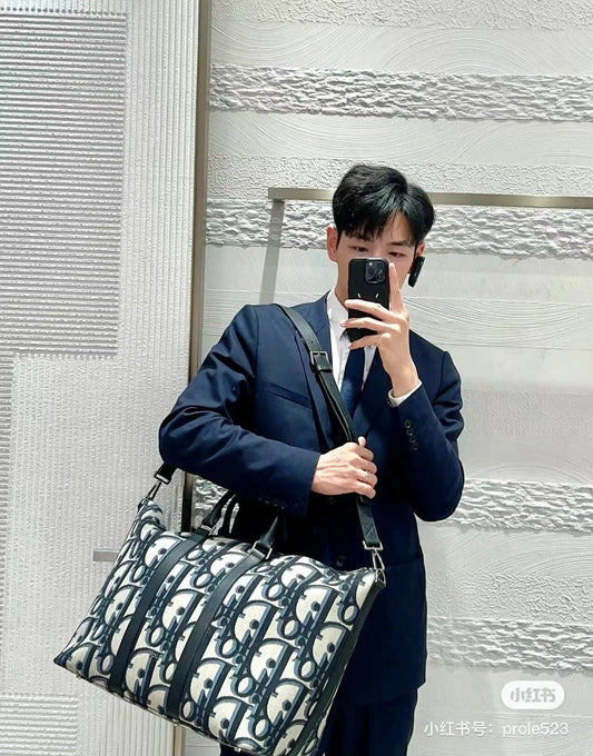 熱銷款 迪D家-Weekender 40系列 男士旅行袋 米色