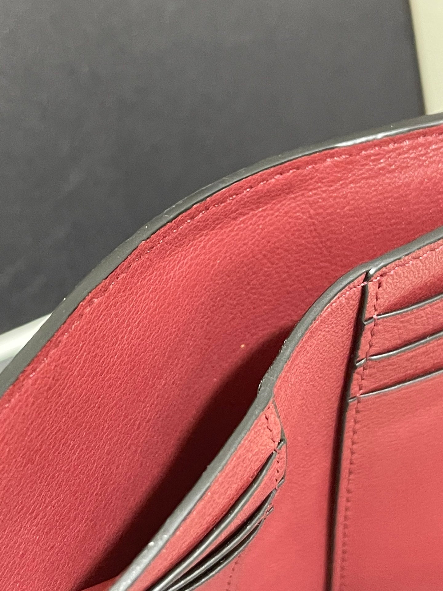 羅L威-compact zip wallet系列短夾 卡其色