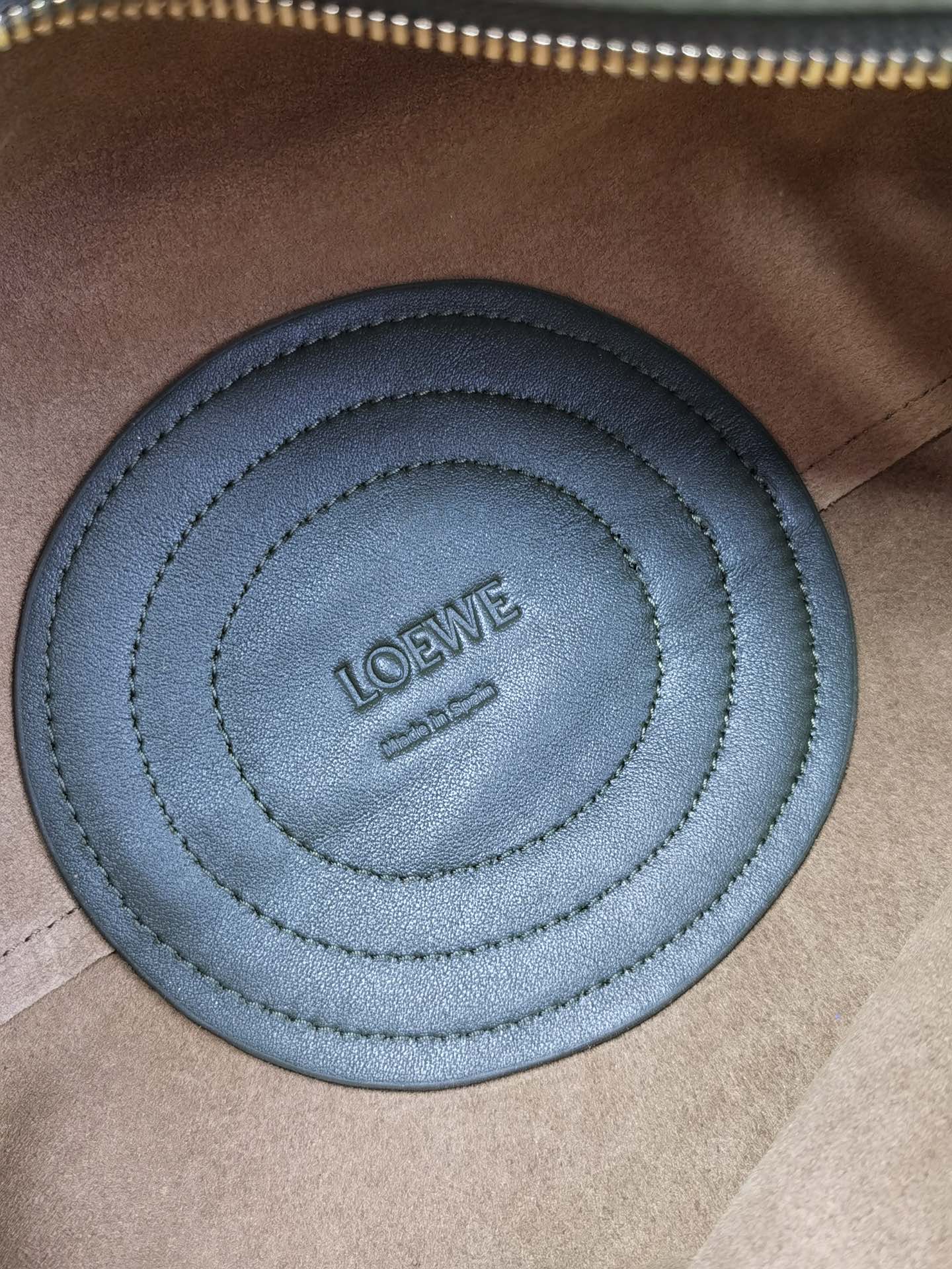 羅L威-Paseo散步包 納帕小牛皮 小號 墨綠色