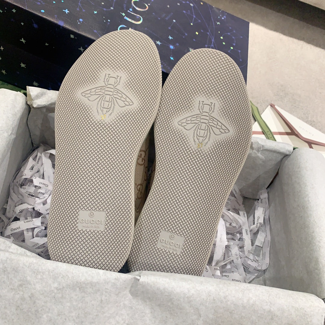 古G家-2023新款 厚底髒髒鞋 粉色