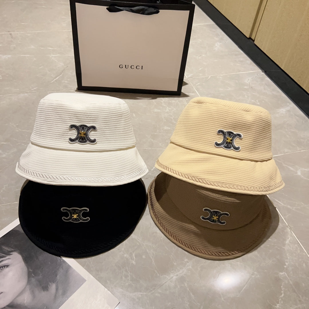 賽C家-2023新款凱旋百搭漁夫帽 白色