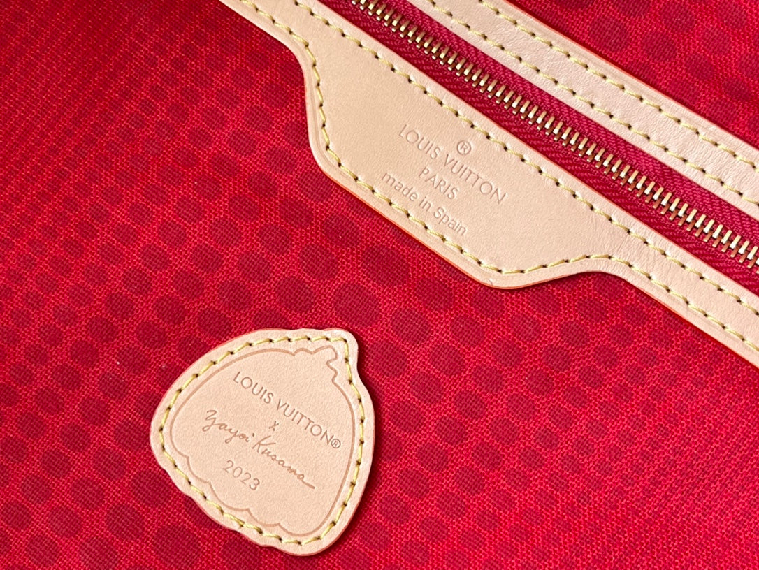 M46381 路L家-Neverfull 中號 草間彌生合作系列