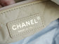 小香家-Chanel 22號手袋 橫版 白金色