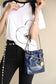 小香家-2023春夏新款 22BAG Mini 海軍藍 上身圖