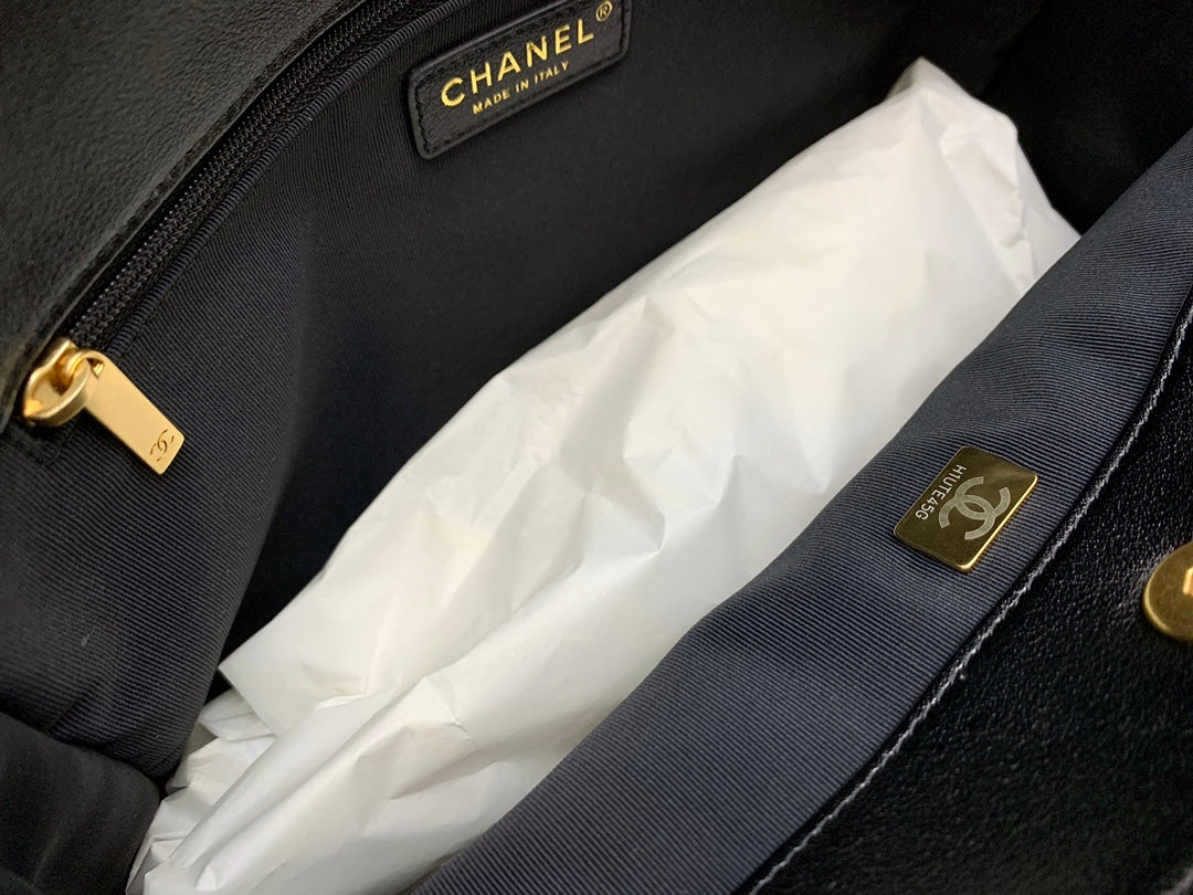 小香家-Chanel Hobo 復古單肩包 黑色