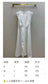 克羅C-2403 24春夏圓領棉麻森系簡約無袖連身裙
