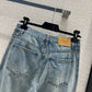 賽C家-2403 24早春新品側印直筒牛仔褲