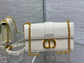 迪D家-30Montaigne 手袋 白色 21CM