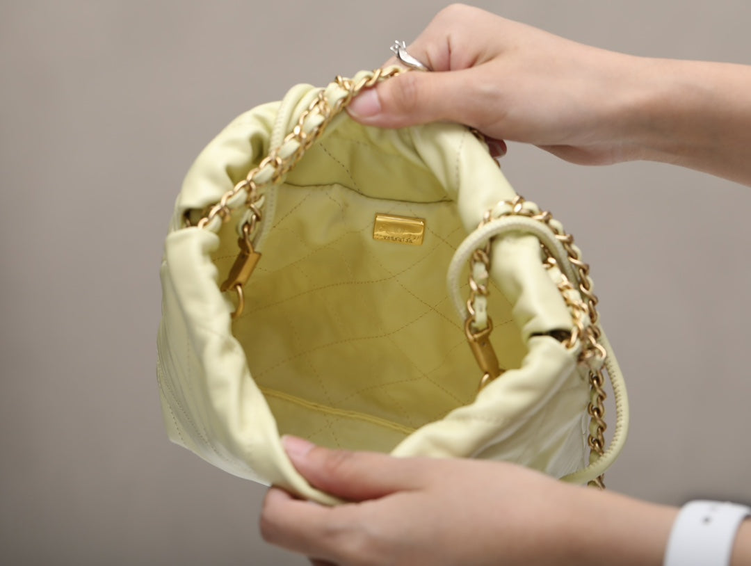 小香家-2023春夏新款 22BAG Mini 小雞黃