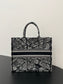 迪D家 Book Tote SUMMER 23 黑色 大號41.5cm