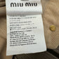 穆Ｍ家-2404 24春夏新款logo標誌溫柔燈芯絨短外套