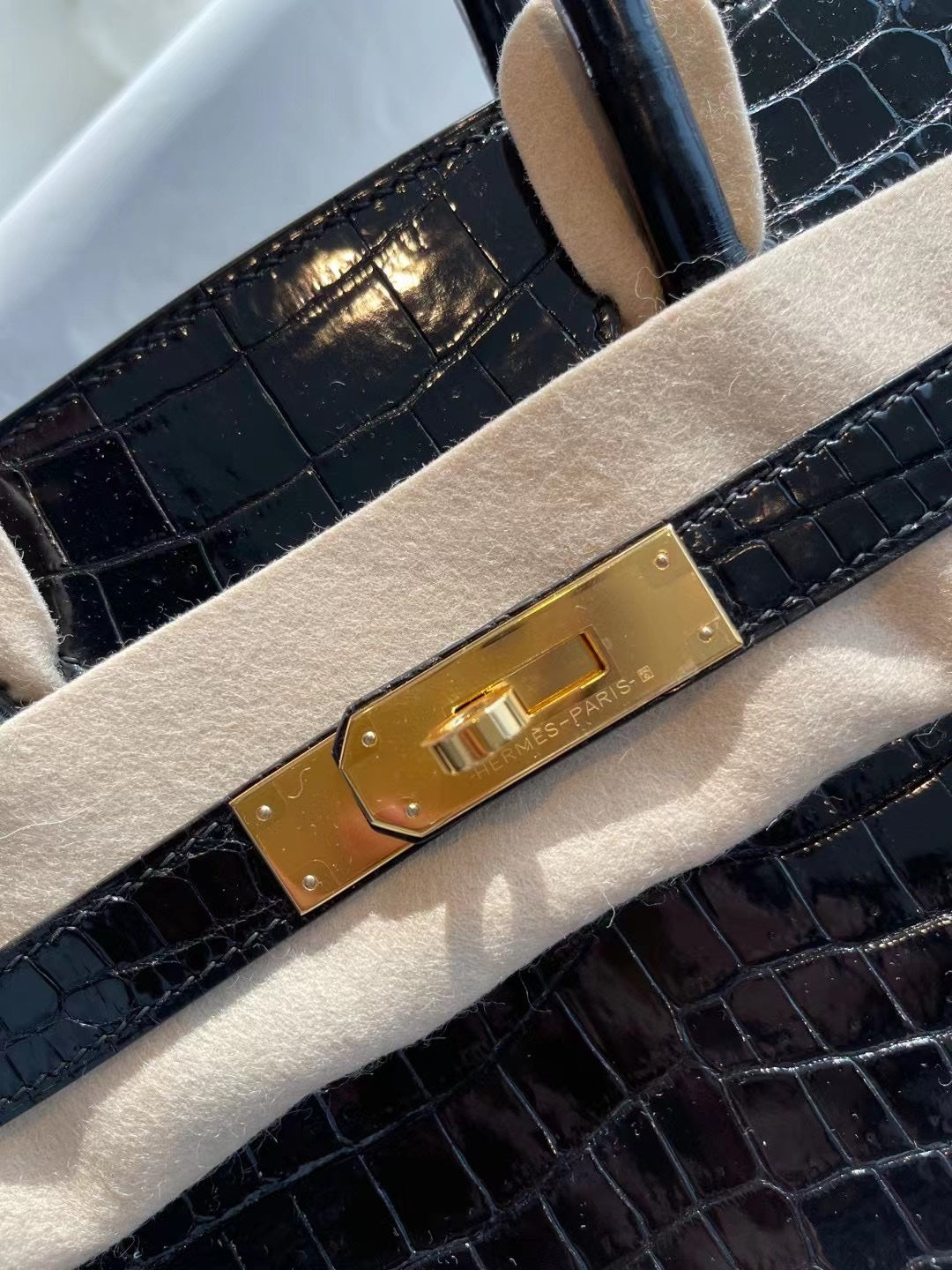 小愛款-Birkin 30 鱷魚 黑色 金扣
