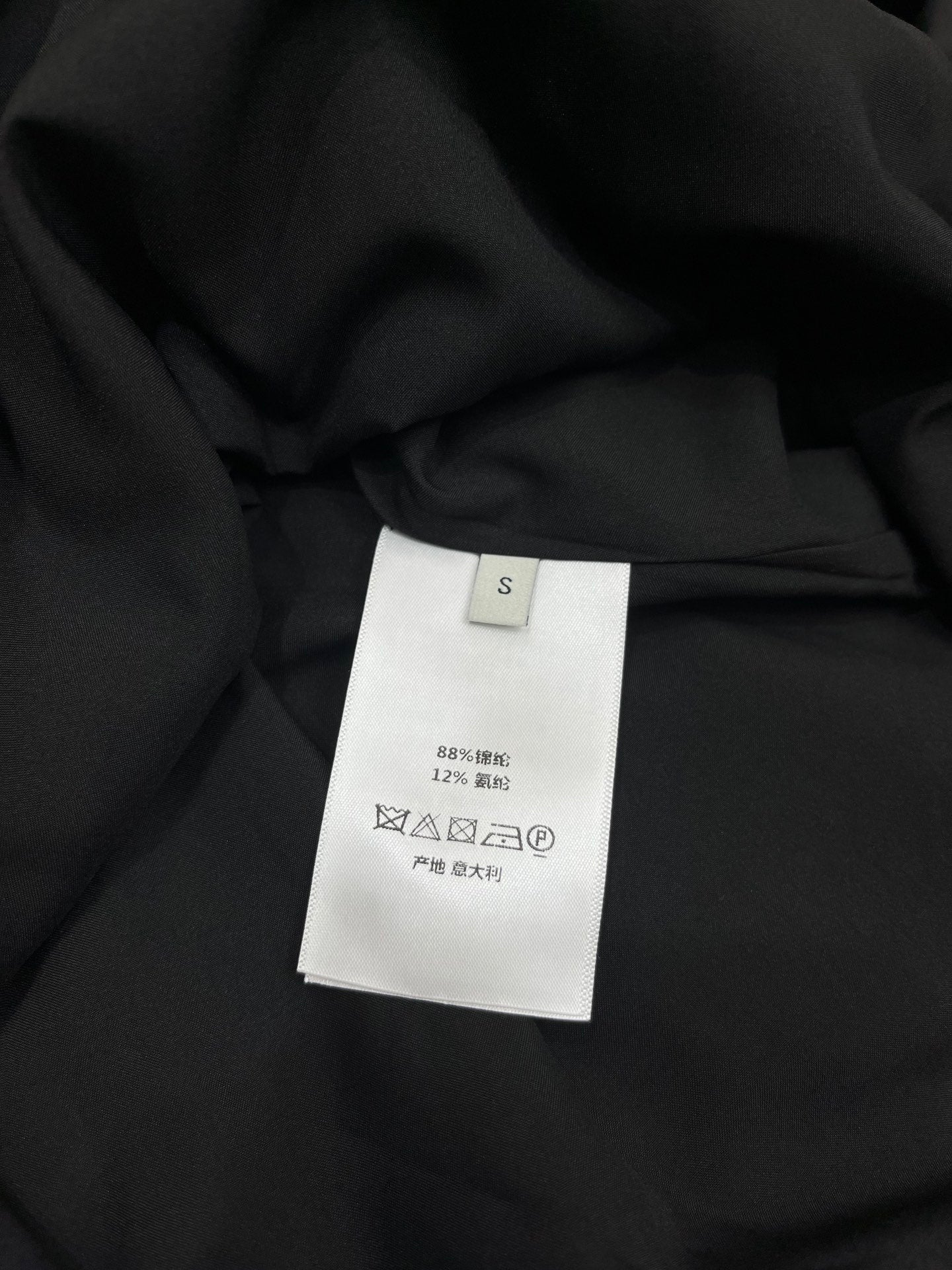 迪D家-2403 24SS夏季新款老花網紗半身裙 黑色