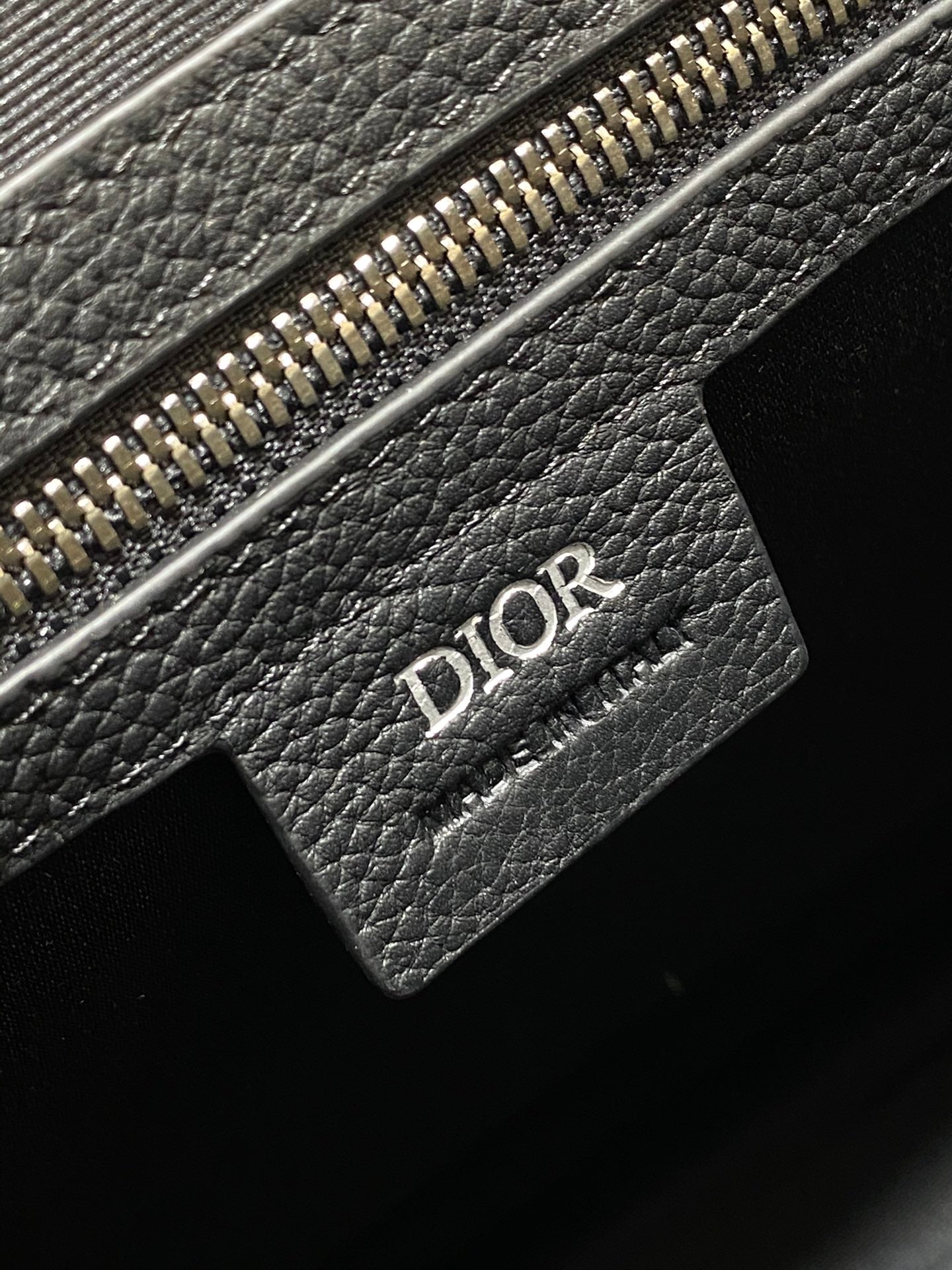 迪D家-Dior Oblique 橫向托特包 男款 黑色