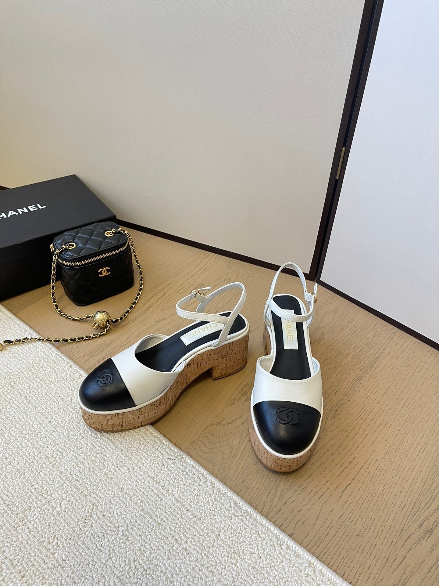 小香家-2024 厚底高跟鞋 白色