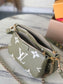 M22670 路L家-Multi Pochette Accessoires 肩背包/斜跨包 卡其綠色