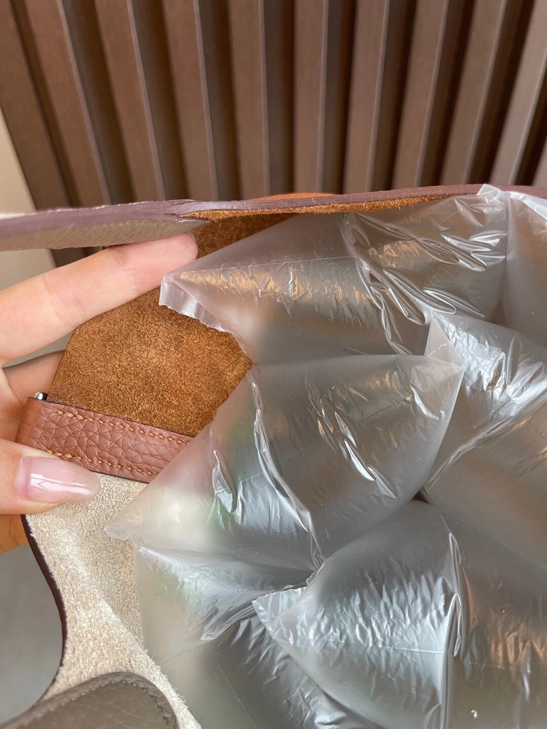 小愛款-Picotin 18 金棕拼Nata拼大象灰 銀扣