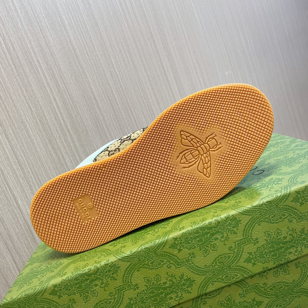 古G家-2023新款 厚底髒髒鞋 藍色