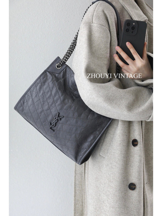 聖Y羅-Niki Shopping Bag 灰色