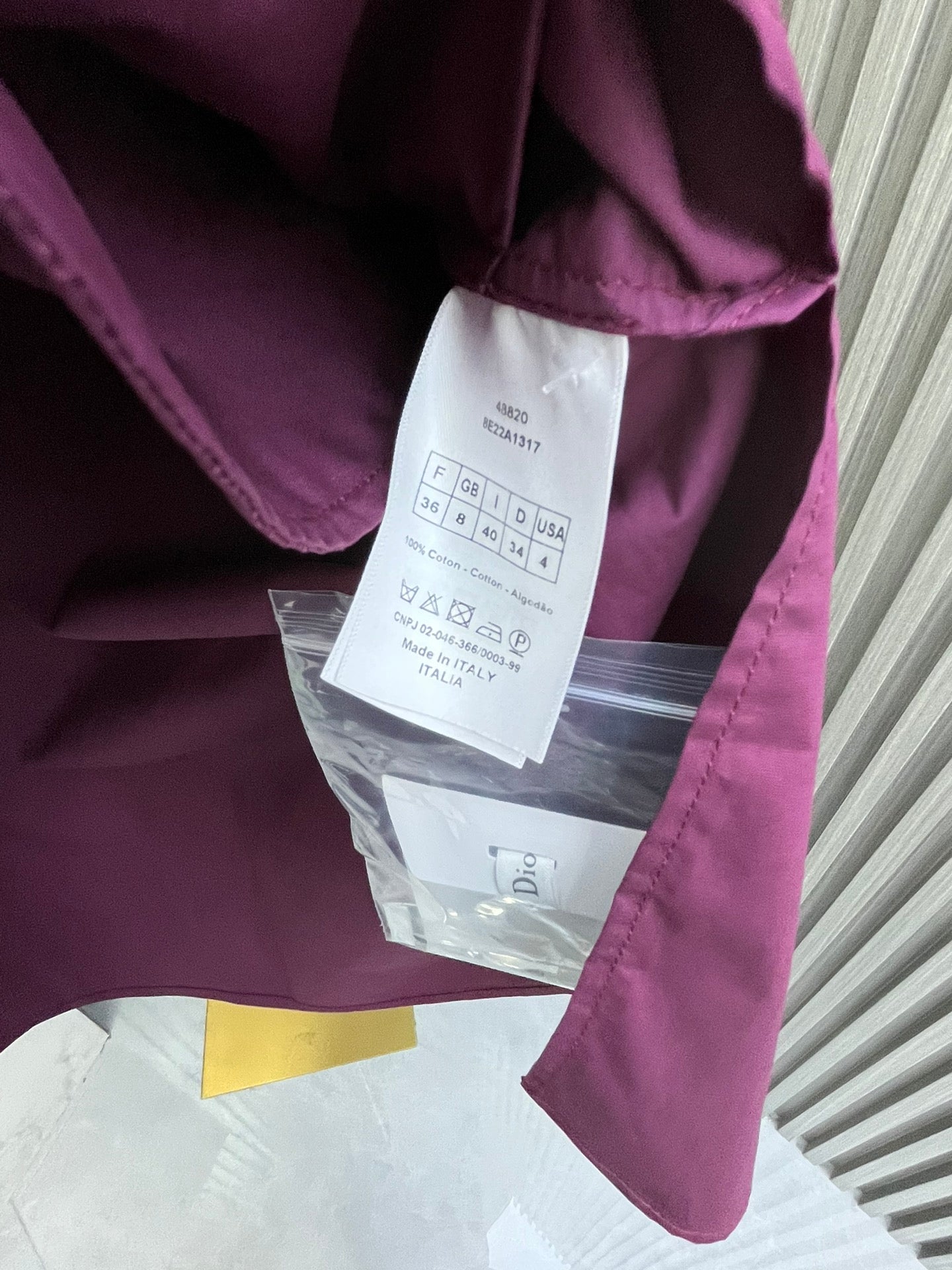 迪D家-2403 24新品上架前短後長立靜襯衣