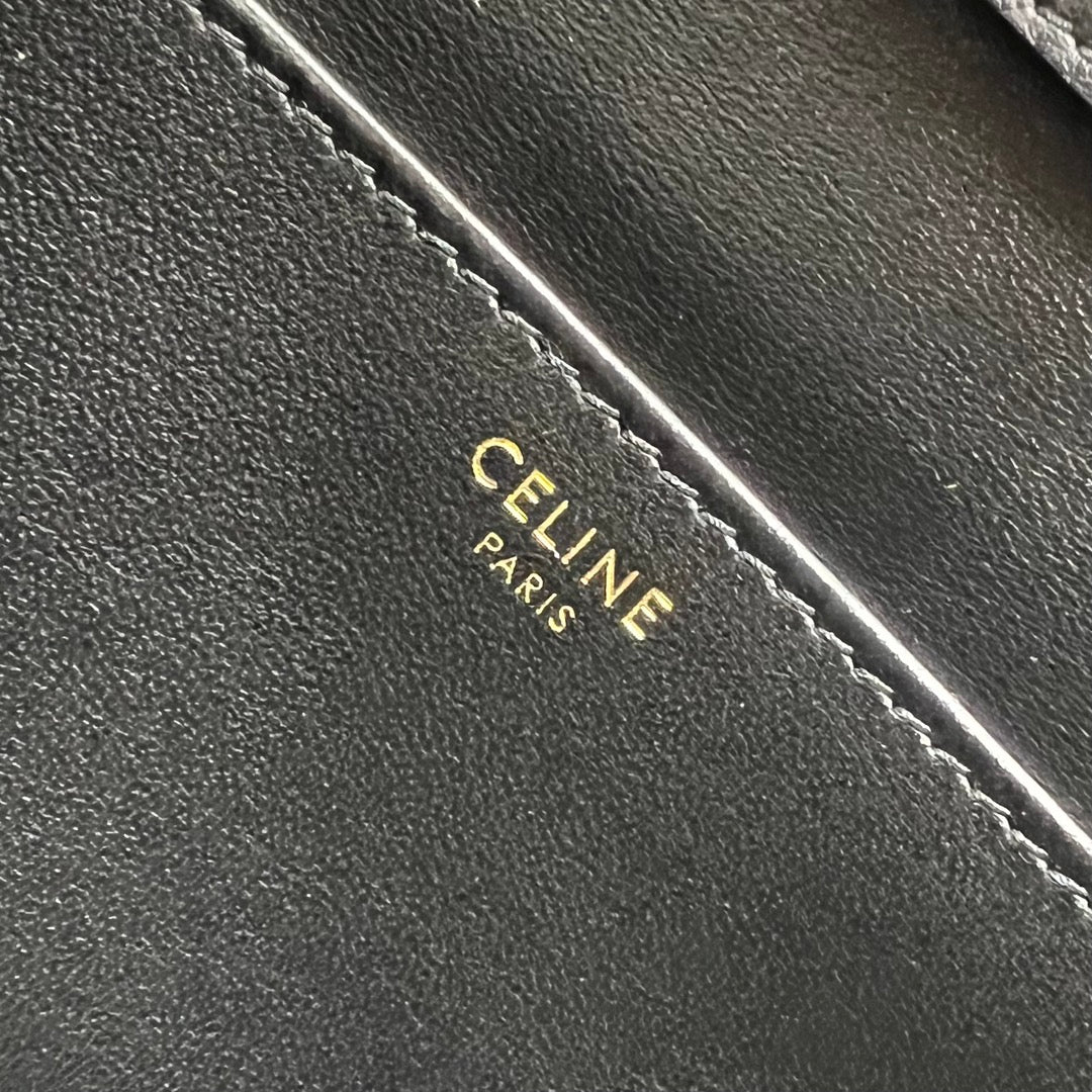 賽c家-新款 newspaper chain bag 雙鍊條腋下包 黑色
