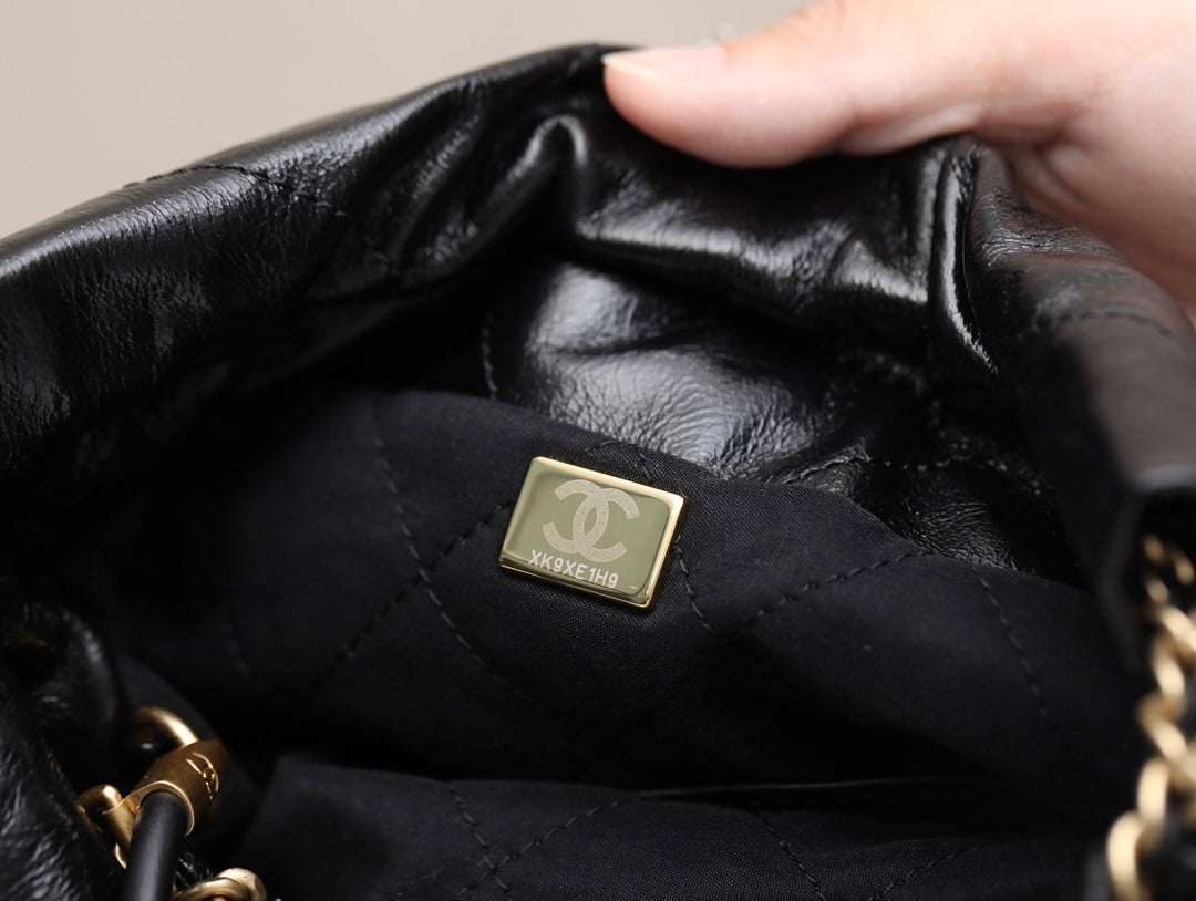 小香家-2023春夏新款 22BAG Mini 黑色珍珠