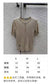 迪D家-2403 24春夏最新刺繡CD字母針織短袖 黑色