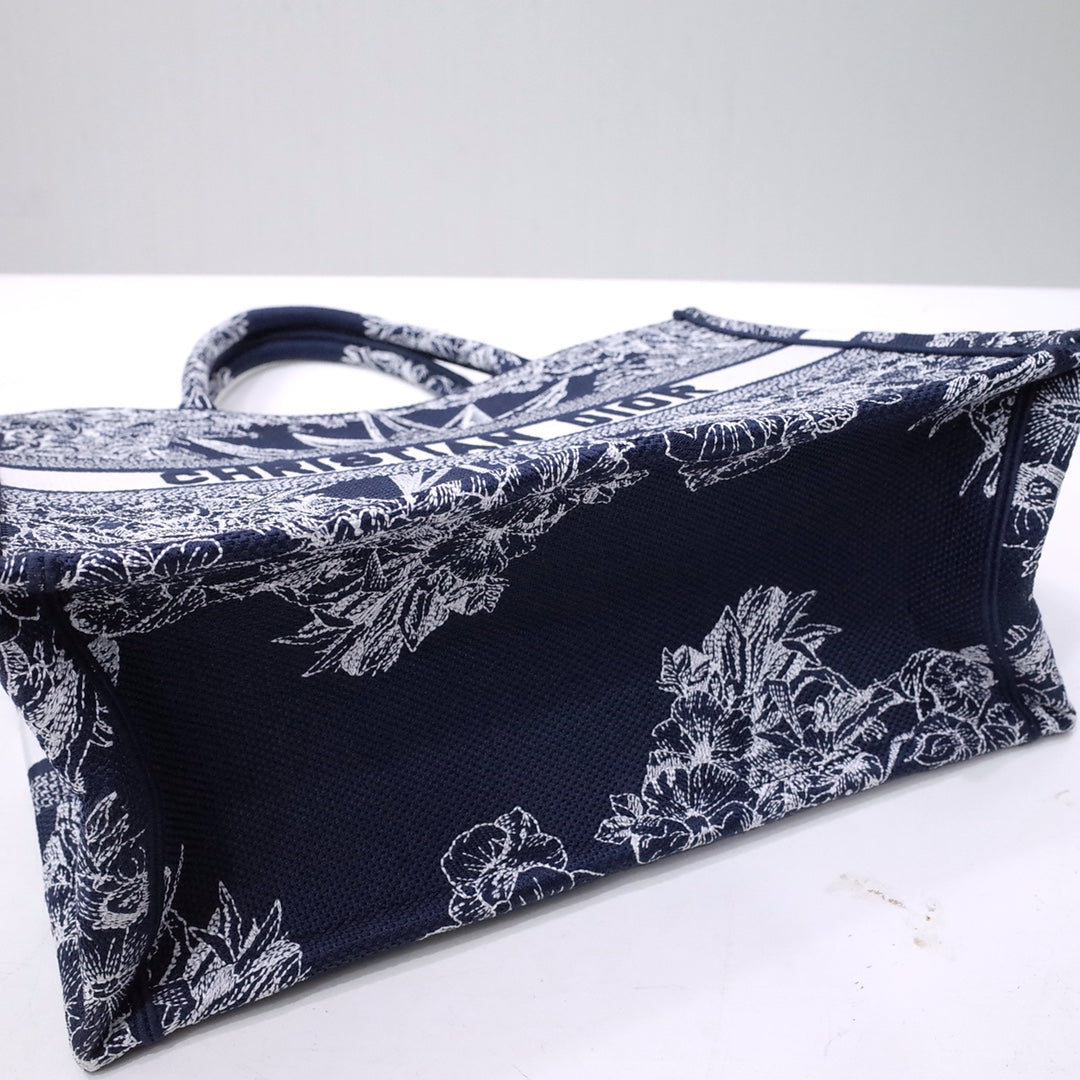 迪D家 Book Tote 復古印花圖 中號36.5cm