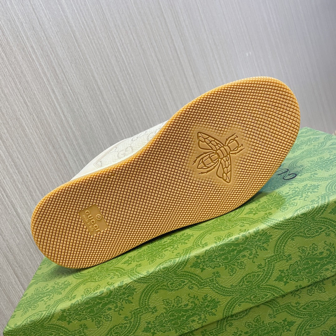 古G家-2023新款 厚底髒髒鞋 米色