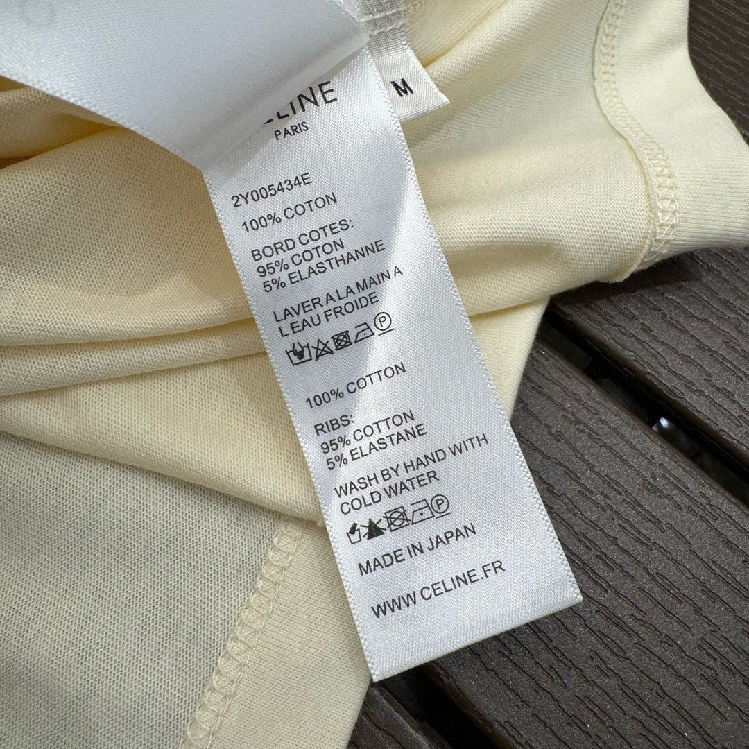 賽C家-2403 24春夏新品手繪logo印花TEE
