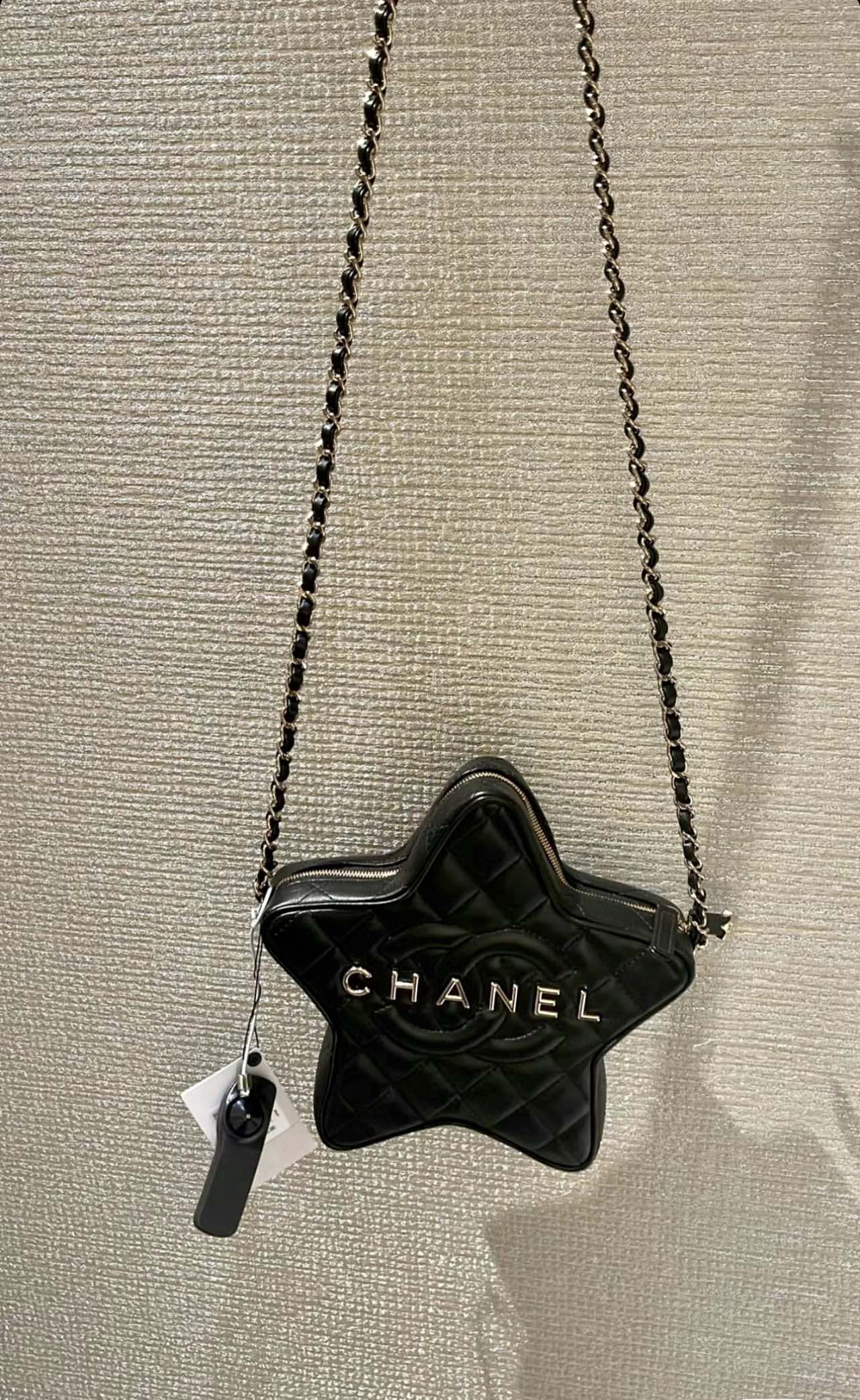 小香家-Chanel 24c 早春度假系列限量版 星星包 黑色