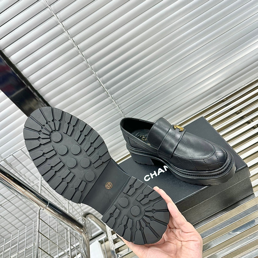 小香家-2023秋冬新款 厚底樂福鞋