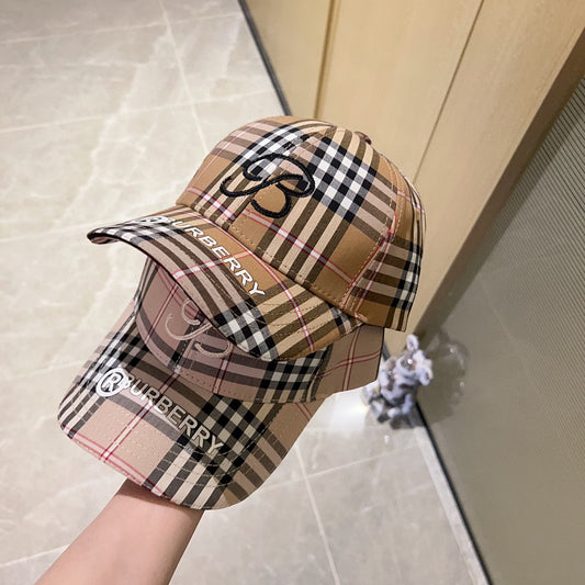 巴B家-2023春夏新款 刺繡棒球帽 杏色