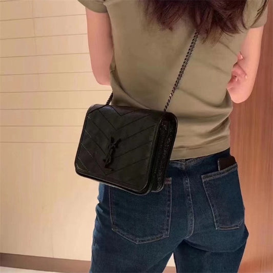 聖Y羅-Niki Chain Wallet mini 黑色