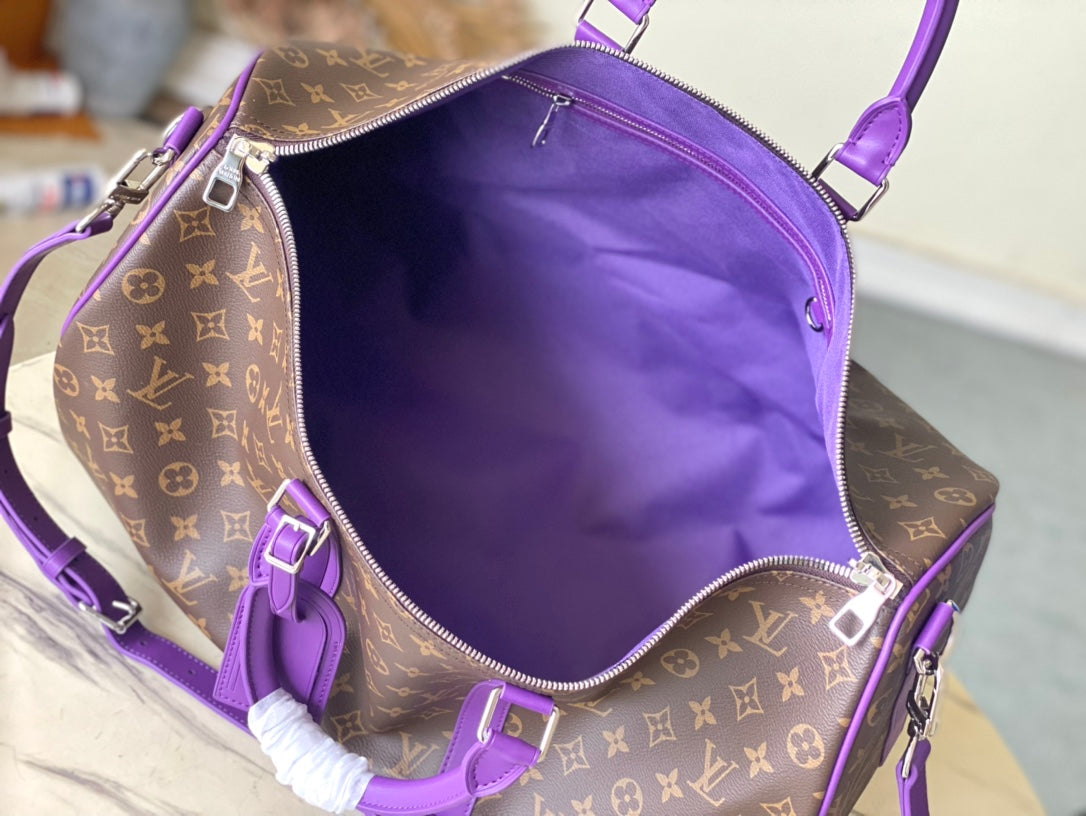 M46775 路L家-Keepall Bandouliere旅行袋 紫色