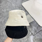 穆M家-2024新款刷破簡約漁夫帽 黑色