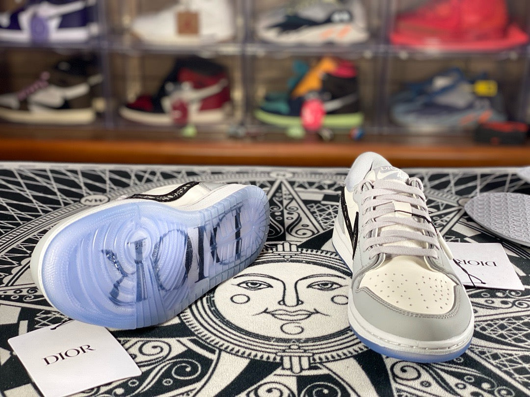 NIKE鞋子-AJ1 Dior聯名款男款 44碼